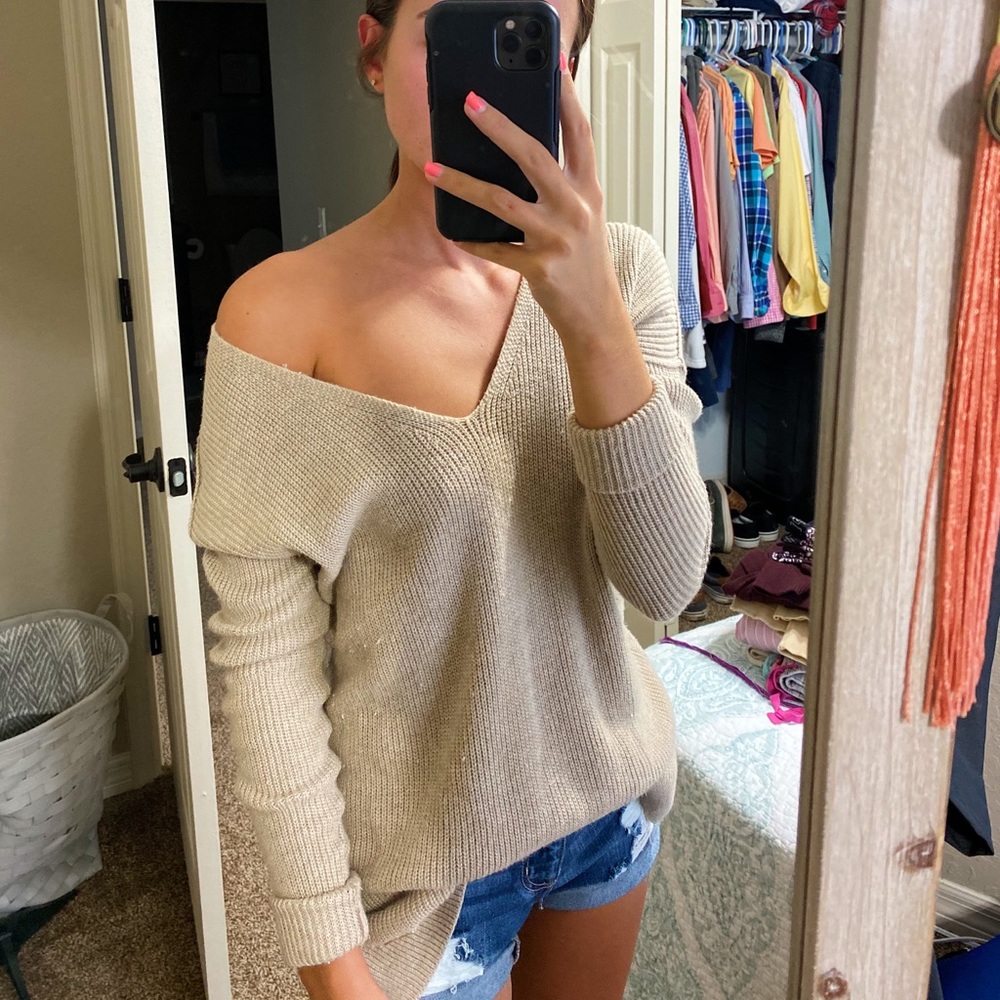 Abercrombie long sweater